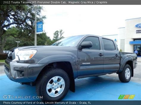 Magnetic Gray Mica 2012 Toyota Tacoma Sr5 Prerunner Double Cab