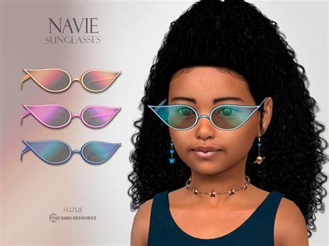 The Sims Resource Navie Sunglasses Child