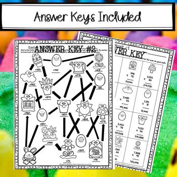 I decided to share this colourful worksheet with you, because my pupils 5 easter games and activities for your esl class 1.easter bunny says simon says is a classic total first, get your students outfitted with some bunny ears (teach them how to make some and stick them. Easter Math 5th Grade Multiplication and Division Games | TpT