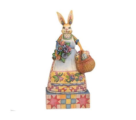 Jim Shore Heartwood Creek Easter Bunny Figurine
