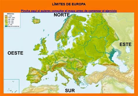 Europa El Viejo Continente Y Sus Regiones Geograficas Mapas