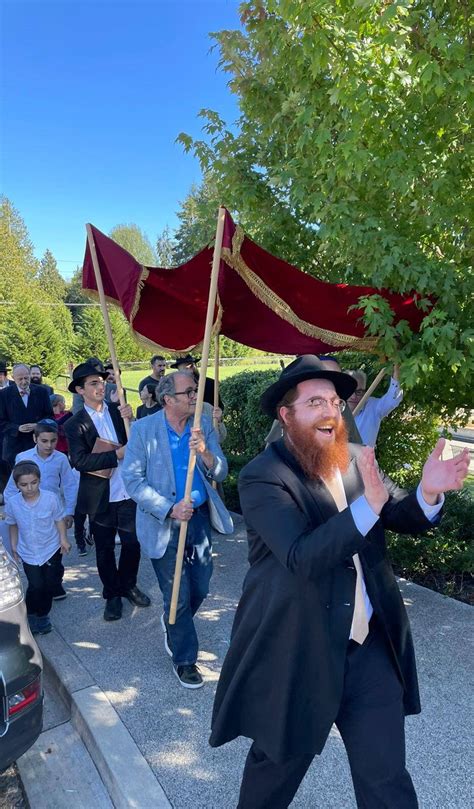 Jewish Community Celebrates Community Torah Scroll Bainbridge Island
