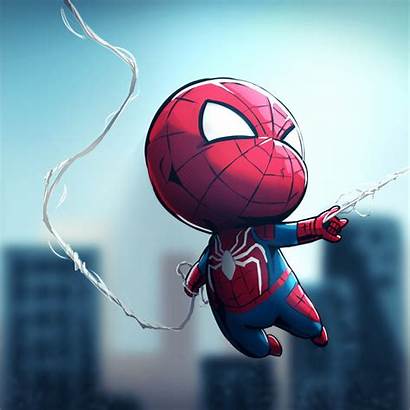 Spiderman Chibi Wallpapers 4k Spider Ipad Anime
