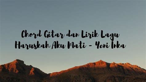 kucoba bertahan sekuat hati lirik