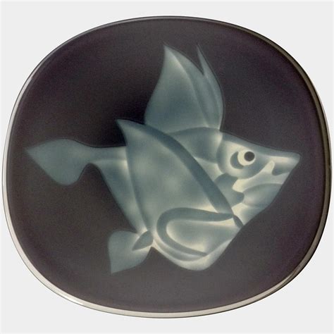 Our blue fish wall decor is simply fabulous! 20 Best Ideas of Ceramic Blue Fish Plate Wall Decor