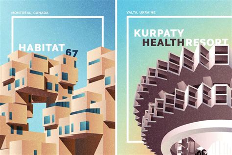 Brutalist Architecture Shines In These Gorgeous New Illustrations Curbed