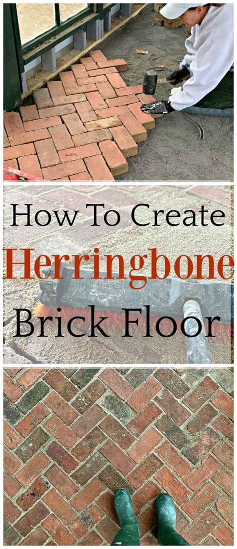 Designing A Herringbone Pattern Brick Floor Farmhouse 1820 Brick