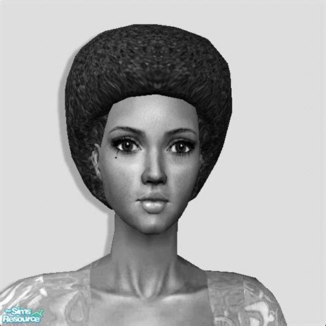 The Sims Resource Afro Mesh