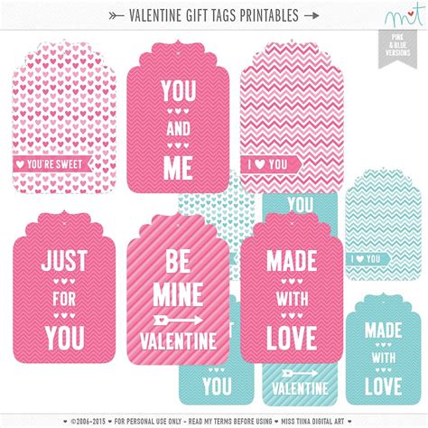 Free Printables T Tags Printable Printable Valentine All Free