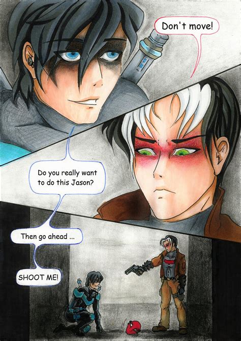 Nightwing And Red Hood By Inuko Sama On Deviantart