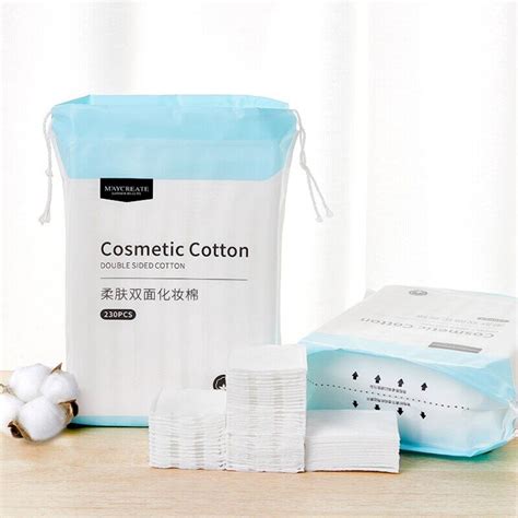 Cotton Makeup Remover Cotton Pads Are Comfortable And Delicate 3 Layers Of Silk Cleansing Pads