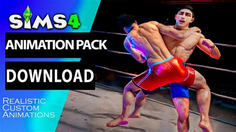 Mega Pack Sims 4 Animation Fight Download Realistic Animation