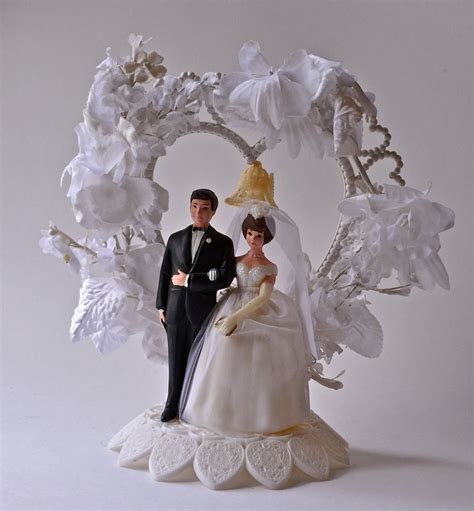 Vintage Wedding Cake Topper