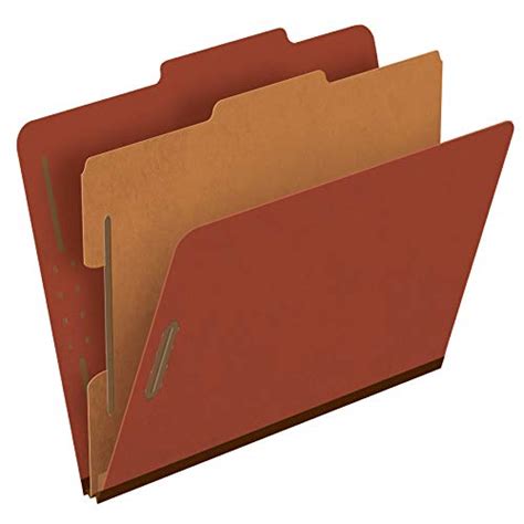 Buy Pendaflex Pressboard Classification File Folders 1 Divider 2