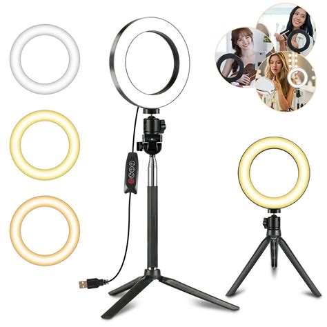 Tsv Ring Light Kit 63 Outer Dimmable Led Ring Light With 44