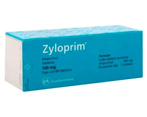 Zyloprim Precio 100 Mg Oral 60 Tabletas MÉxico Farmasmart