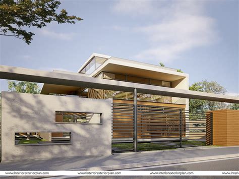 House compound wall design joy studio design gallery artnak. Interior Exterior Plan | Artistic Modular homes