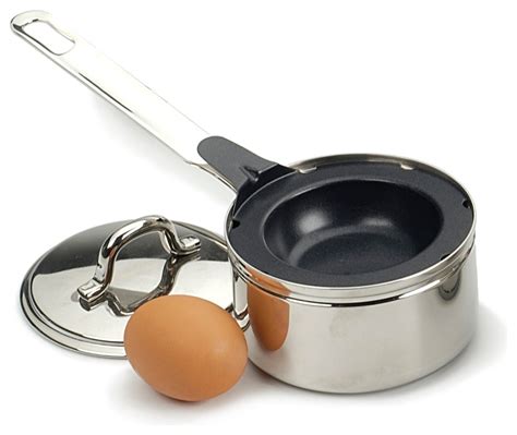 Endurance Nonstick Stainless Steel 1 Egg Poacher Set Contemporary