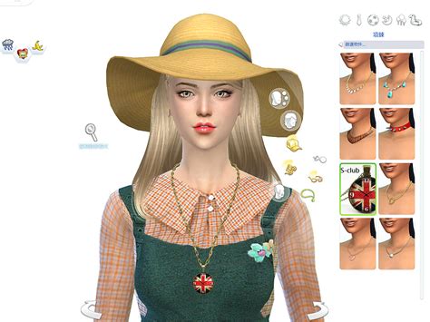 The Sims Resource S Club Ll Ts4 Necklace N02