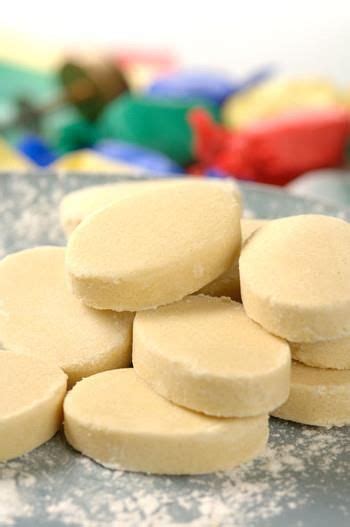Polvoron Is Filipino Powdered Milk Candy Made Of Flour Sugar Butter