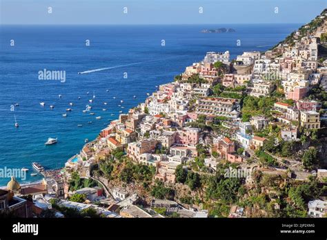 Amalfi Coast Positano Golf Von Salerno Stock Photo Alamy