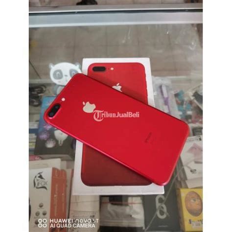 Hp Iphone 7 Plus 128 Gb Bekas Warna Merah Fullset Siap Pakai Di Malang