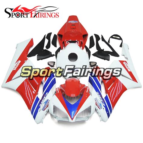 White Red Blue Complete Injection Abs Plastics Fairings For Honda