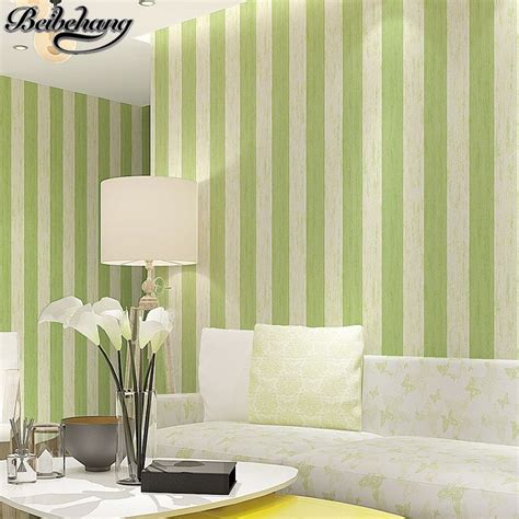 Beibehang High Quality Contemporary And Contracted Stripe Non Woven