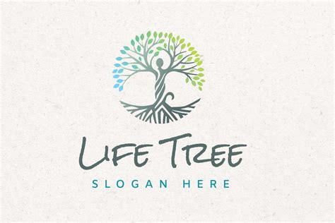 Tree Of Life Logo Template Branding And Logo Templates Creative Market