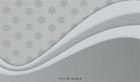 Dark Dotted Pattern And Grey Wave Background Vector Download