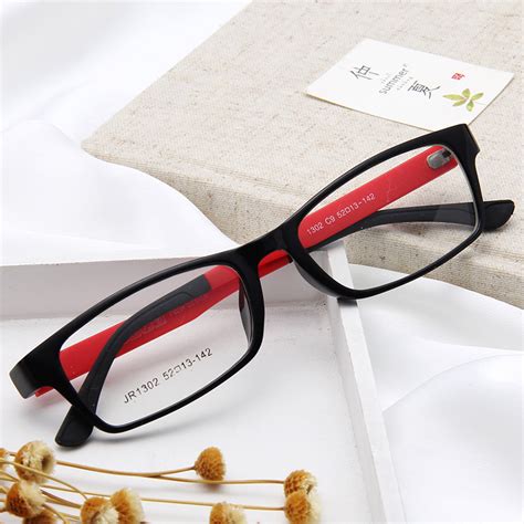 Korean Fashion New Eyeglass Frame Retro Small Frame Flat Lens College Style Box Can Be Equipped