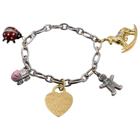 Tiffany And Co Charm Bracelet At 1stdibs