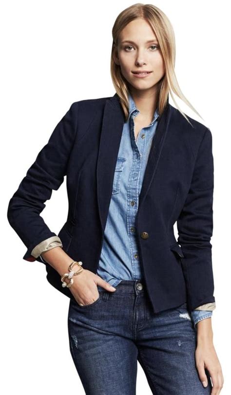 Banana Republic Navy Blue Women S Heritage Blazer Size 0 XS In 2021