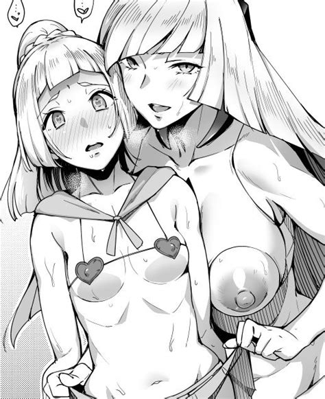 Lillie And Lusamine Pokemon And 2 More Drawn By Sugarbeat Danbooru