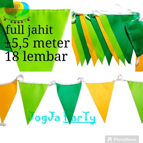 Jual Bendera Renteng Ramadhan Bendera Segitiga Bendera Maulid Nabi