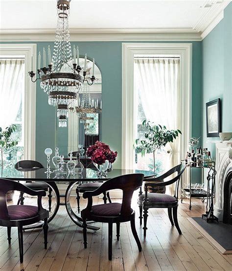 However, the dining room also has a big role to play as. We're Currently Loving: Coastal Blue Rooms | Dining room ...