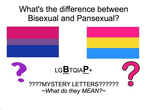 Lgbtq What Is The Difference Between Bisexual And Pansexual Porn Sex Picture