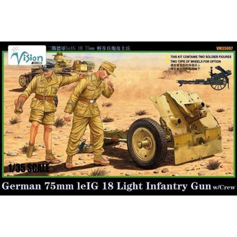 German 75mm Leig 18 Leichtes Infantriegeschütz
