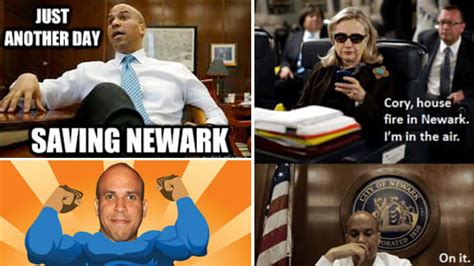 Superhero Newark Mayor Cory Booker Meme Of The Week Photos