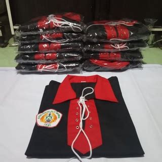 Jual Baju Pencak Silat Cimande Ttkdh Original Baju Silat Kerah Merah