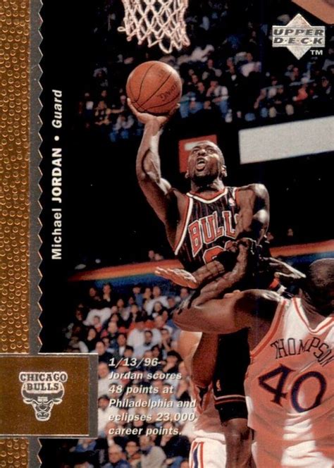 Michael Jordan 1996 Upper Deck Base 16 Price Guide Sports Card Investor