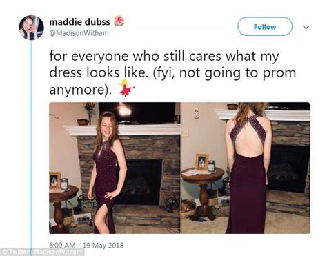 Girl Says Shes Not Going To Prom After Her Ex Slut Shamed Her Dress