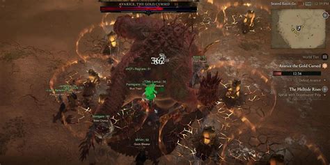 Diablo 4 How To Defeat Avarice The Gold Cursed World Boss