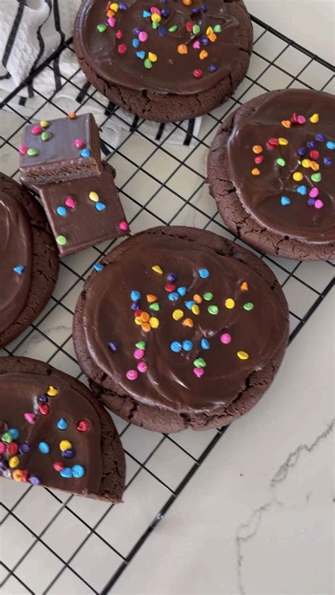 Crumbl Copycat Cosmic Brownie Cookies Cooking With Karli Video In