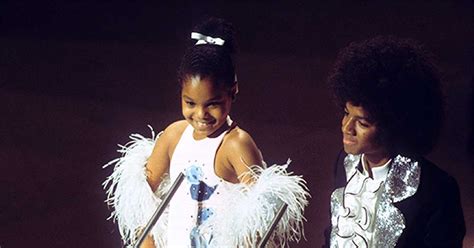 Mj And Janet Jackson At The American Music Awards In 1975 Michael