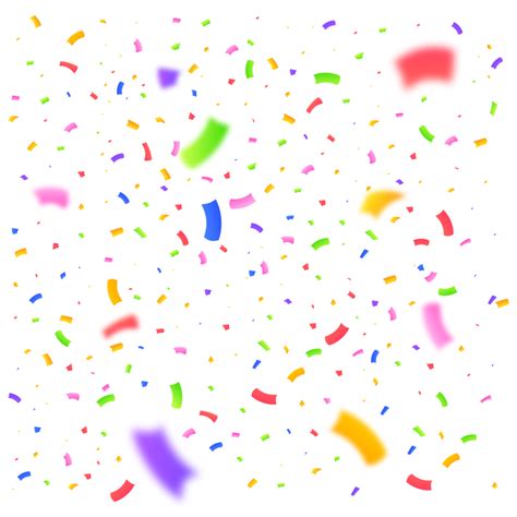 Confetti White Background Pngs For Free Download