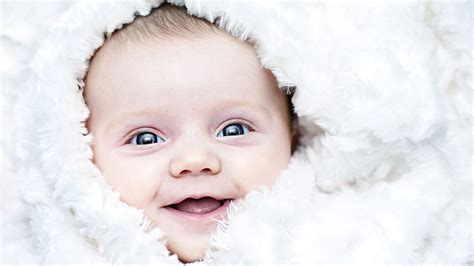 Smiley Cute Baby Is Covered With White Towel Cute Hd Wallpaper Peakpx