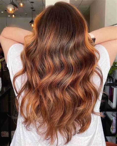 Gorgeous Copper Balayage On Brown Hair Ideas To Try Out In Summer