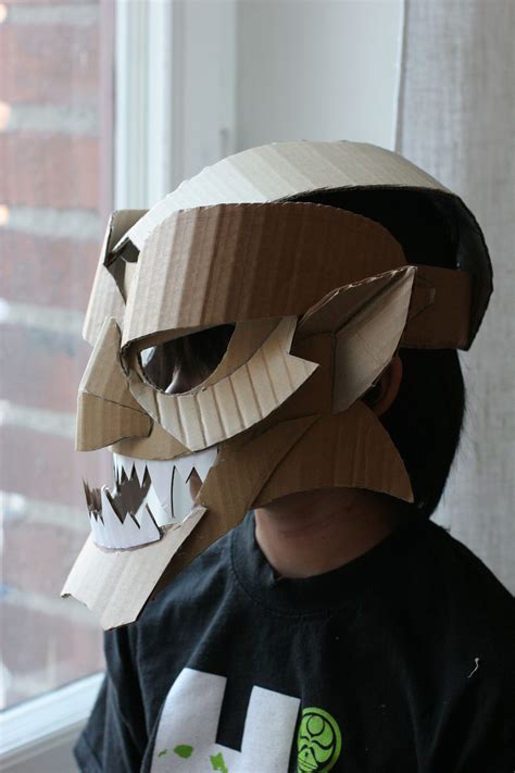 Mask Cardboard Mask Cardboard Costume Mask