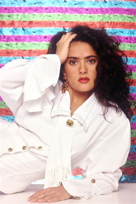 Salma Hayek Antes Y Después Así Se Veía En La Telenovela Teresa